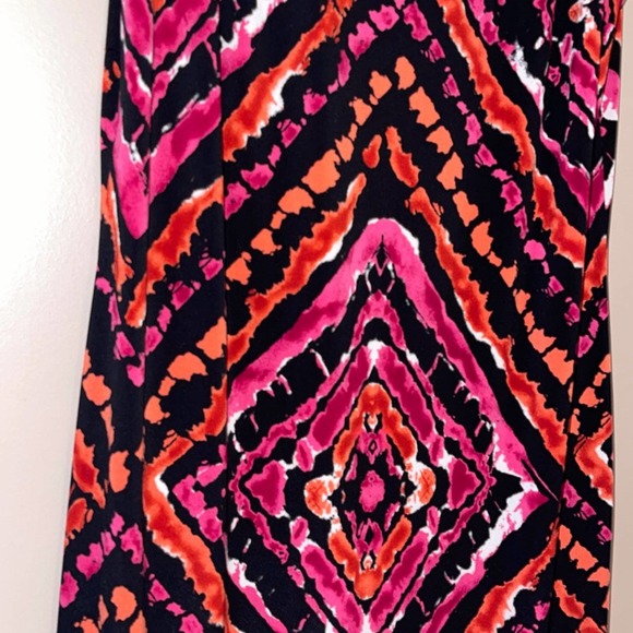 AB Studio Women’s Geometric Sleeveless Sheath Dress Size‎ Large - Picture 2 of 6